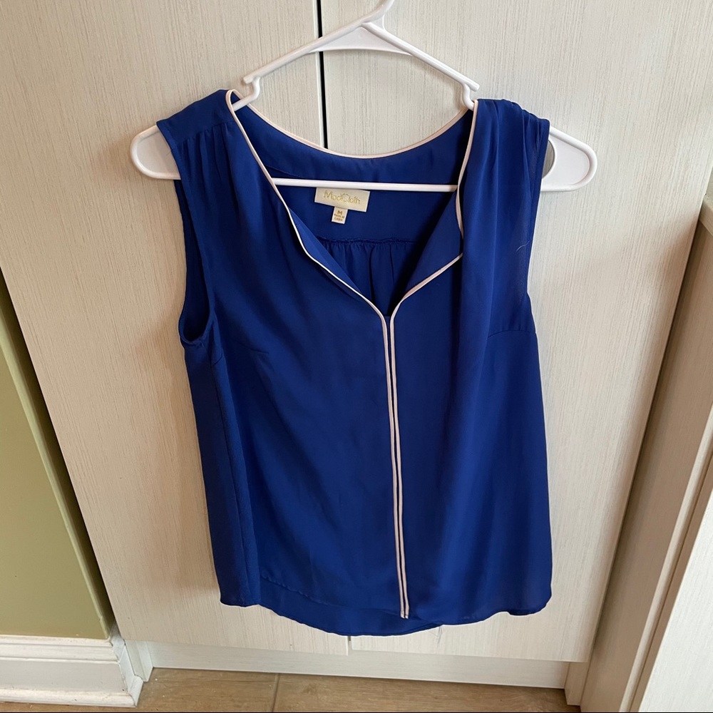 ModCloth Blue Blouse